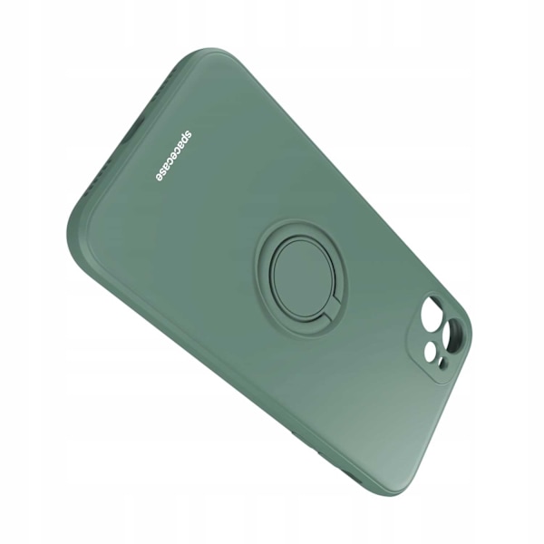 Spacecase Silikonring För Iphone 11 Grön Skydd