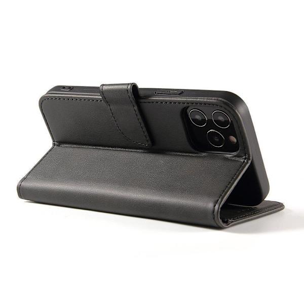Magnetisk etui, stilig etui, dekselklaff og stativfunksjon for OnePlus Ace, svart