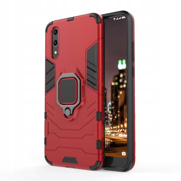 Spacecase Fodral För Huawei P20 X-Ring Röd