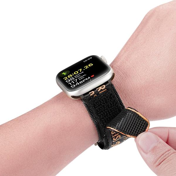 DUX DUCIS-REM TIL APPLE WATCH ULTRA SE/8/7/6/5/4/3/2 49/45/44/42MM SORT