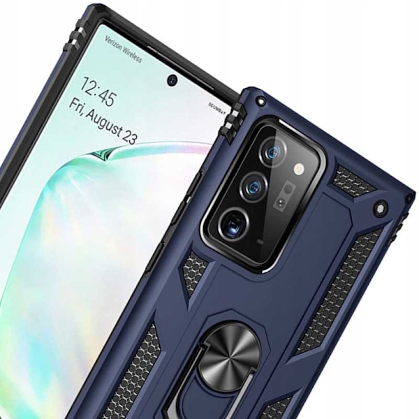 Spacecase Ring Nx-Fodral För Galaxy Note 20 Ultra Blue