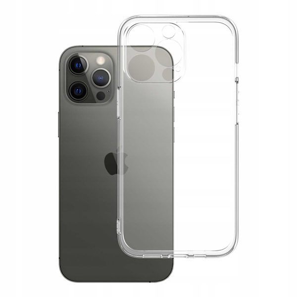 Spacecase Case Cover Till Iphone 13 Pro Clear Transparent Baksida