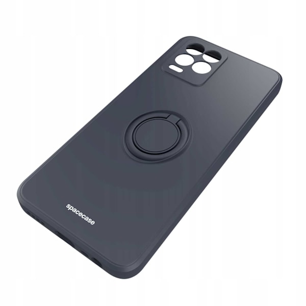 Spacecase Silikonecase Ring För Realme Phone 8 8 Pro Black