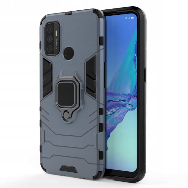 Spacecase Case Cover För Oppo A53 X-Ring Phone Blue