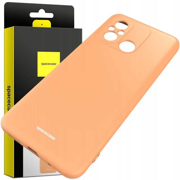 Spacecase Silikonfodral För Xiaomi Redmi 12C Orange