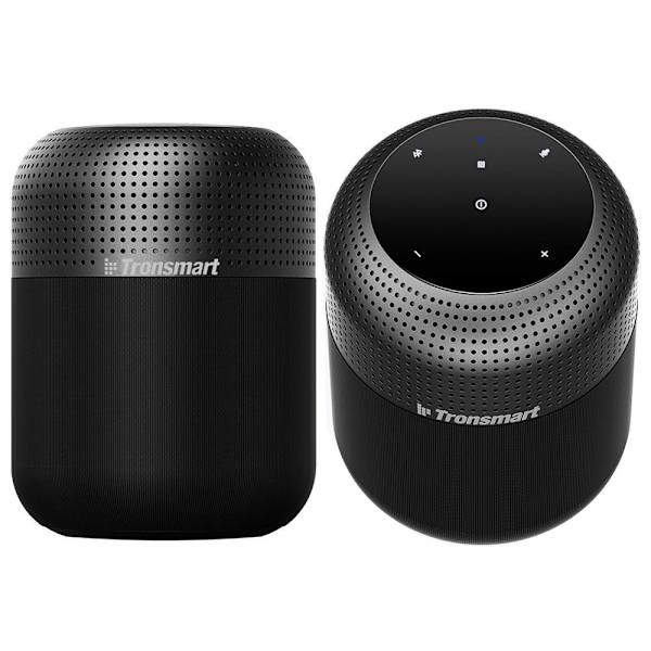 Tronsmart Element T6 Max 60 W bærbar trådløs Bluetooth 5.0-høyttaler, svart (365144)