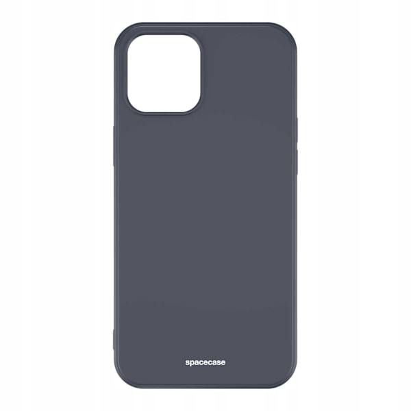 Spacecase Silikonfodral För Iphone 12 Pro Max Black Protective