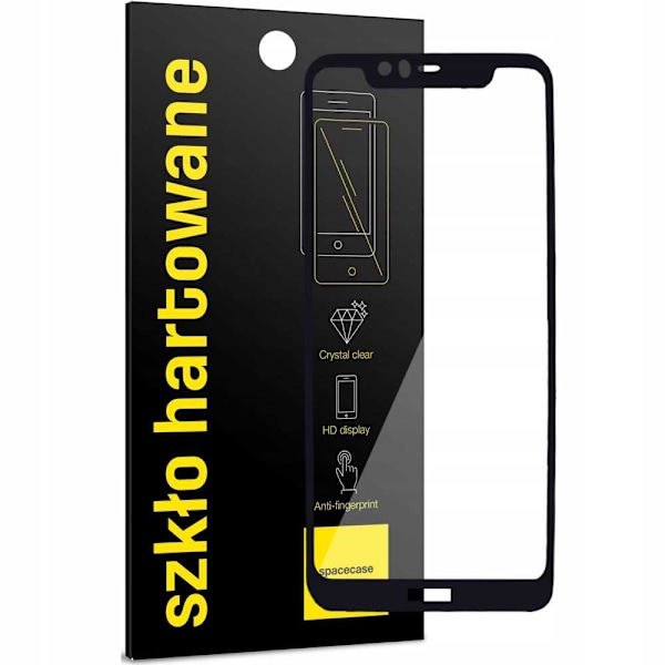 Spacecase 5D Härdat Glas För Nokia 5.1 Plus Skärmskyddsfolie