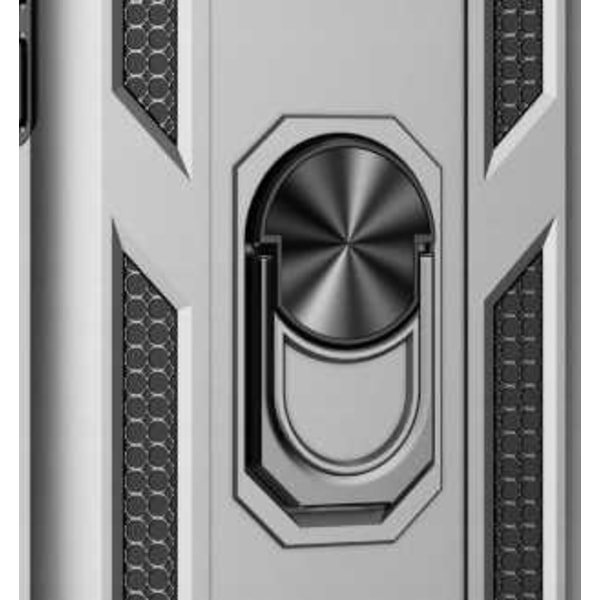 Spacecase Case Cover För Xiaomi Redmi 9 Sc Ring Nx Silver