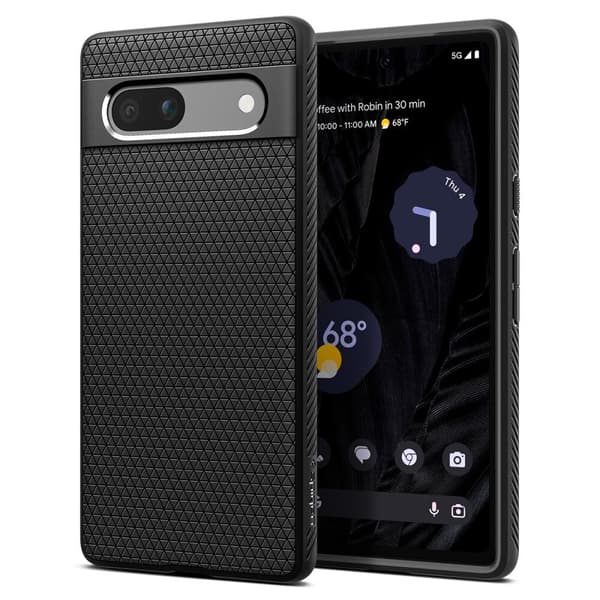 SPIGEN LIQUID AIR GOOGLE PIXEL 7A MATT SVART