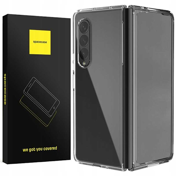Spacecase Case Clear För Samsung Galaxy Z Fold 4 Adapterkabel