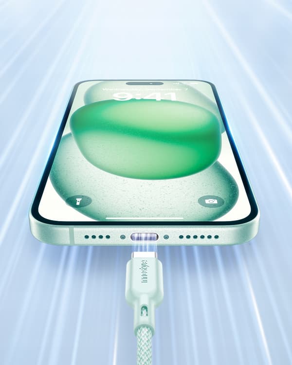 INNOSTYLE USB-C SNABBLADDNINGSKABEL FÖR IPHONE SAMSUNG USB TYP C 60W 2M