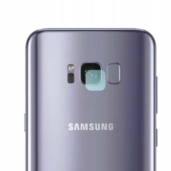 Rymdfodral Härdat Glas För Samsung Galaxy S8+ Linsskydd