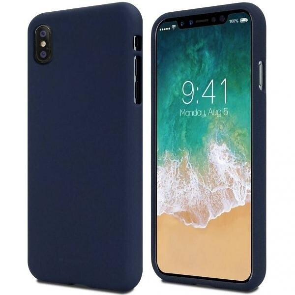 Mercury Soft Huawei P40 Lite E blå/midnattsblå