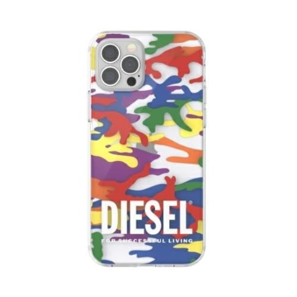 Diesel Clear Case Pride Camo AOP iPhone 12/12 Pro multicolor/färgglad 44332