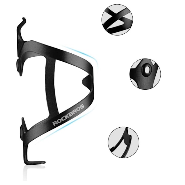 ROCKBROS CYKEL FLASKESTATIVHOLDER HOLDBAR TIL STEM SORT
