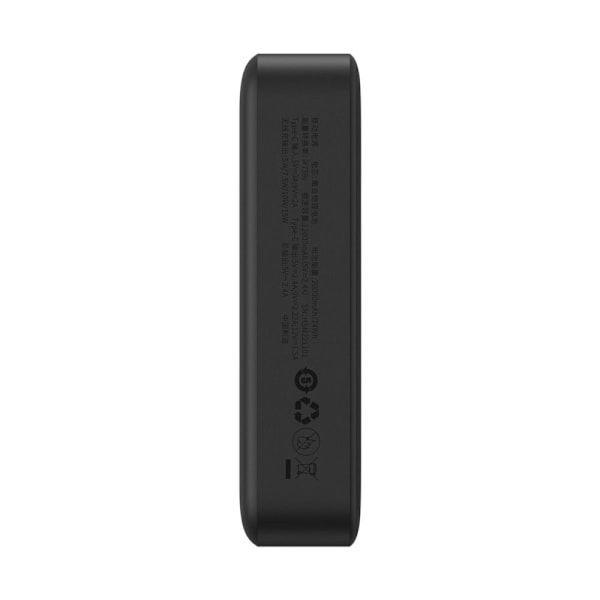 Baseus Magnetic Mini 20000 mAh 20W Powerbank - svart + USB-C / USB-C-kabel