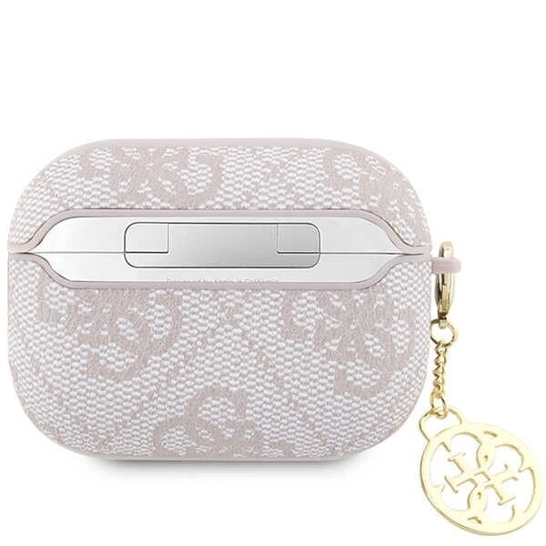 Guess GUAP2G4GSMP-deksel for AirPods Pro 2-deksel - Rosa 4G Charm Collection