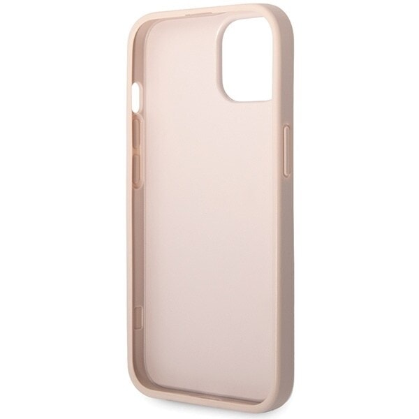 GUESS CASE CASE COVER BAG CASE MED LOGO TIL IPHONE 15 PINK