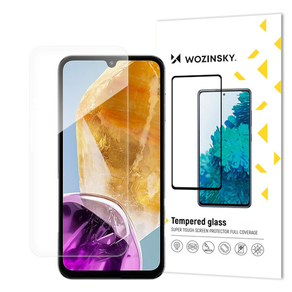WOZINSKY HÆRDET GLAS TIL SAMSUNG GALAXY M15