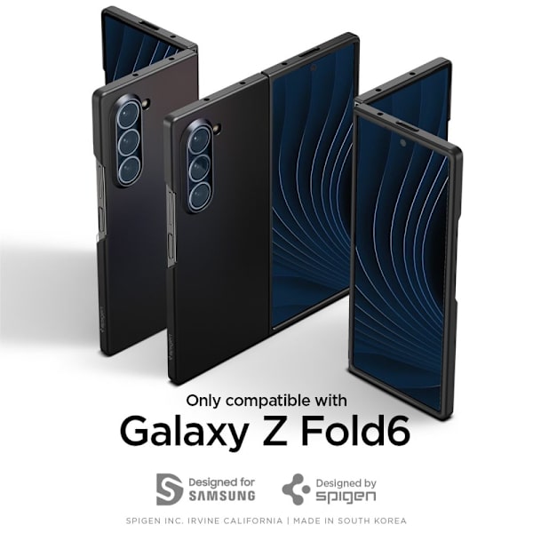 SPIGEN AIRSKIN GALAXY Z FOLD 6 SVART