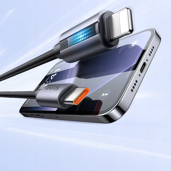 MCDODO LADDARE USB-C BLIXT SNABB LADDNINGSKABEL FÖR IPHONE 1M LED