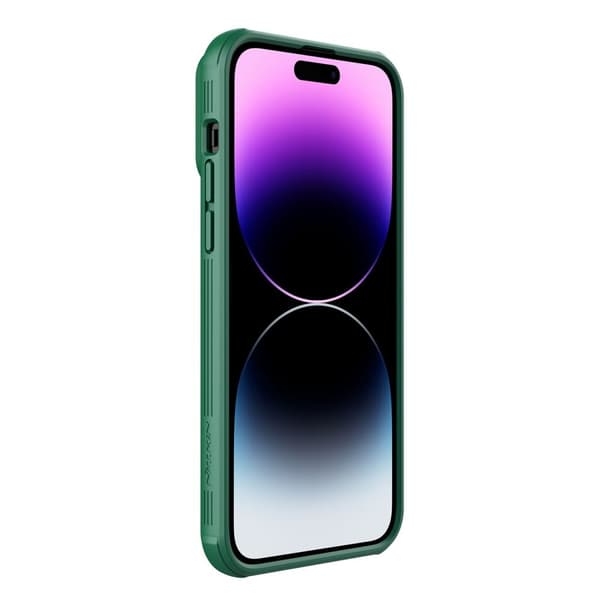 NILLKIN CASE CAMERA COVER TIL IPHONE 14 PRO MAX GRØN