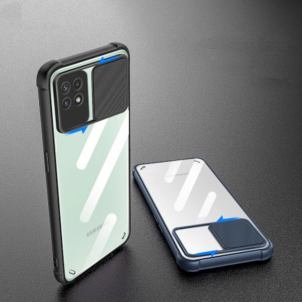 TECH-PROTECT CAMSHIELD GALAXY A22 5G SVART