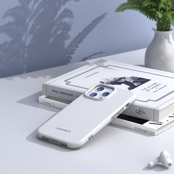 CHOETECH CASE MED MAGSAFE TIL IPHONE 13 PRO WHITE