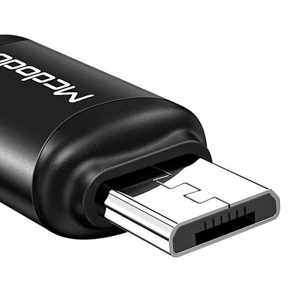 Mcdodo telefonadapter USB-C till Micro USB-adapter, svart