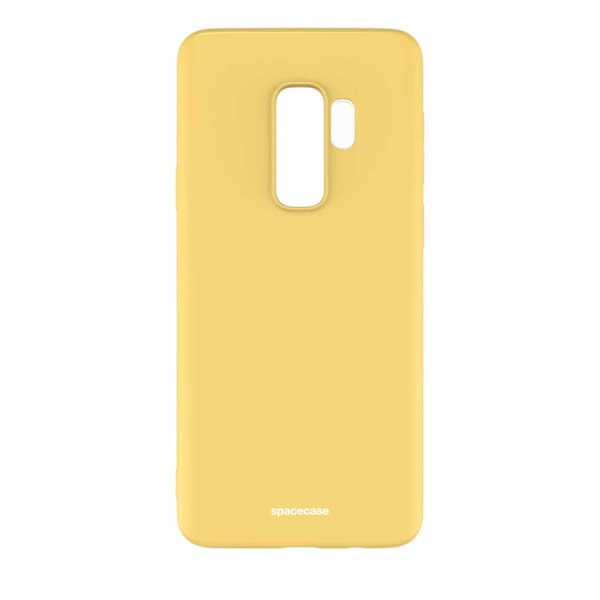 Spacecase Silikonfodral Galaxy S9+ Fodral Gul