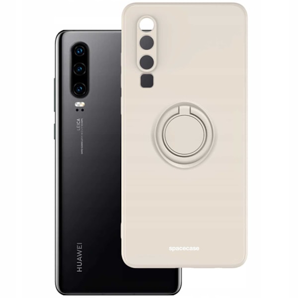 Spacecase Silikon Ringfodral För Huawei P30 Ben Skyddsfodral