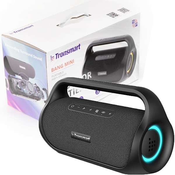 Tronsmart Bang Mini trådløs Bluetooth-høyttaler 50W svart (854630)