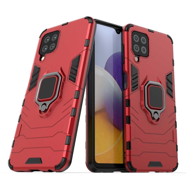 Spacecase Case X-Ring Case För Samsung Galaxy A22 M22 4G Röd