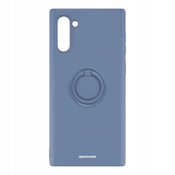 Spacecase Silikonecase Ring För Galaxy Note 10 Blue Case Cover
