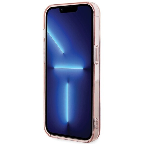 Karl Lagerfeld IML Choupette MagSafe-deksel til iPhone 15 Pro Max - Rosa