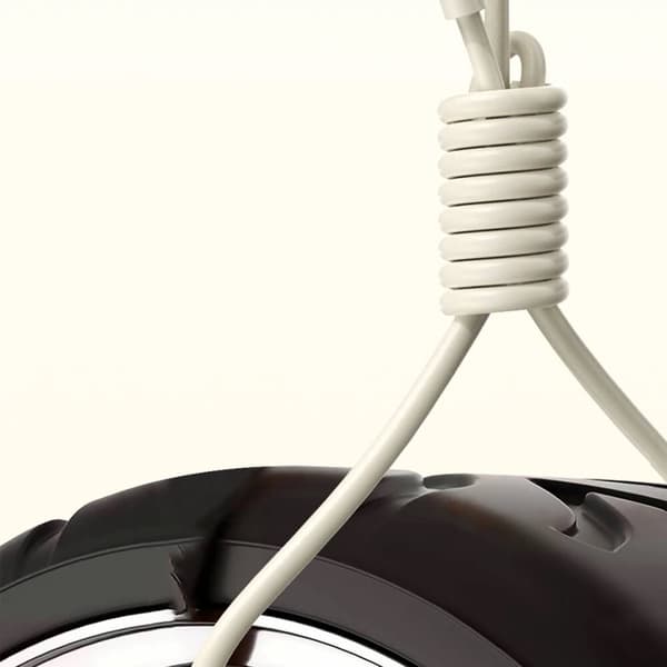 Dudao L7SC USB-A - USB-C kabel 5A 1m - beige
