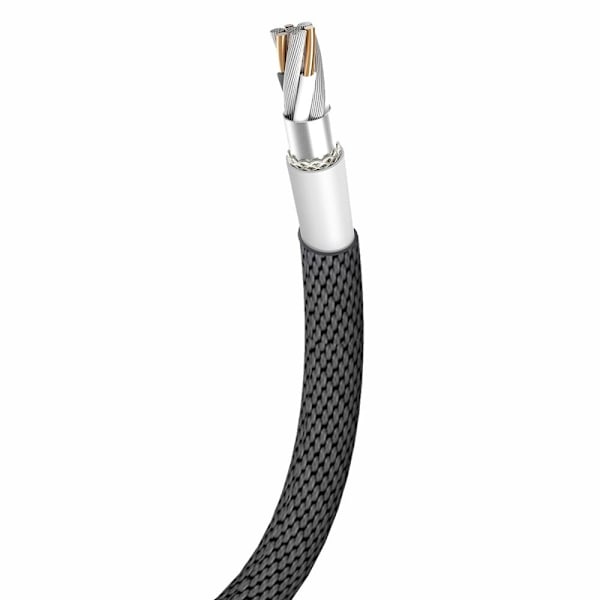 Baseus Yiven stoffflettekabel USB / Lightning 1,2M svart (CALYW-01)
