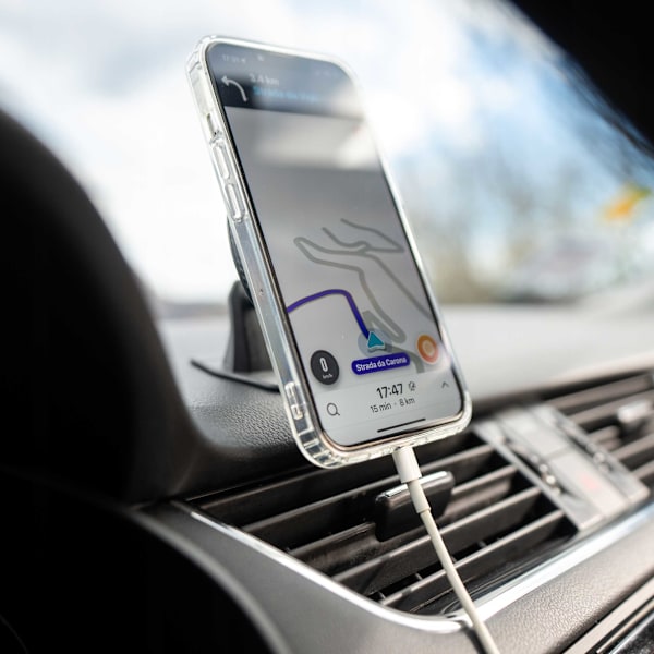 Spacecase Biltelefonhållare För Magsafe För Dash Konsol Svart
