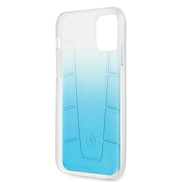 Mercedes MEHCP12LCLGBL iPhone 12 Pro Max 6.7 blå/blå hardt deksel Transparent Line