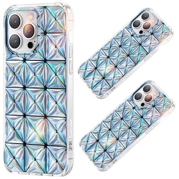 Kingxbar Miya Series iPhone 14 Plus-deksel, bakdeksel, laserfarge
