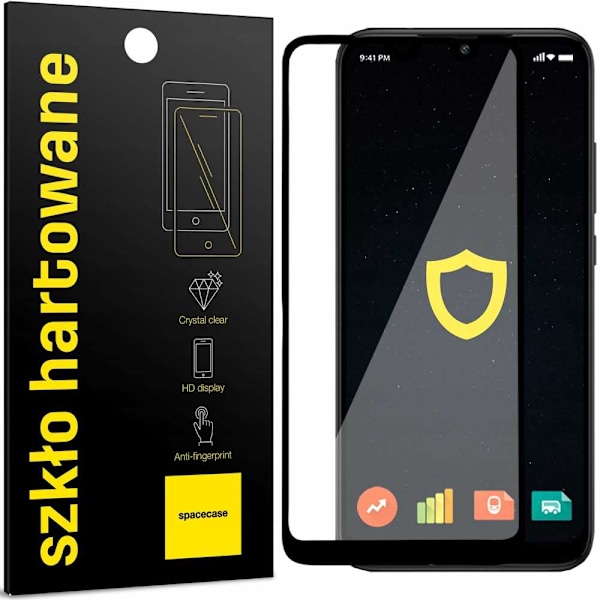 Spacecase 5D Härdat Glas För Xiaomi Redmi 7 Helt Glasskydd