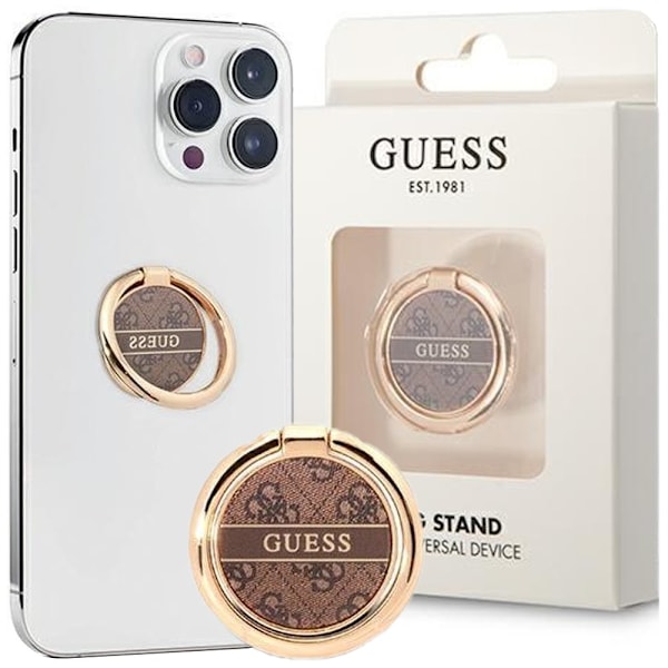 Guess Ring stativ GURSHG4SW brun/brun 4G