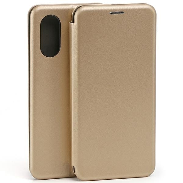 Beline Case Book Magnetisk Oppo A17 guld/guld