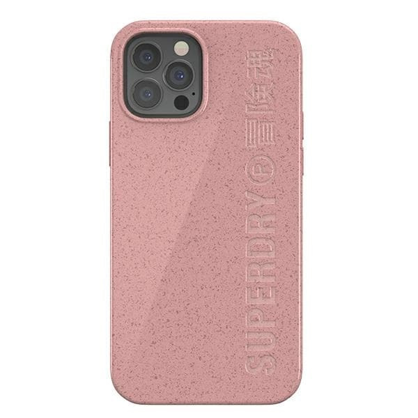 SuperDry Snap iPhone 12/12 Pro Compostable Fodral rosa/rosa 42621
