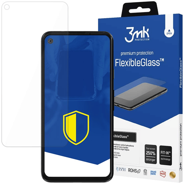 3MK FLEXIBLEGLASS HYBRIDGLAS TIL GOOGLE PIXEL 5 5G