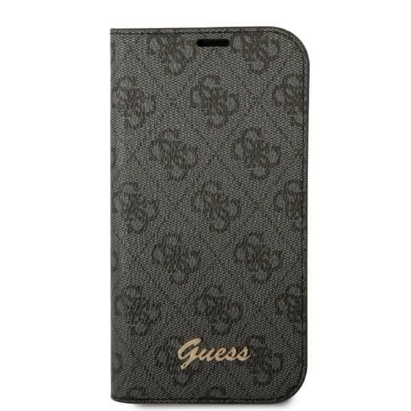 Guess GUBKP14XHG4SHK iPhone 14 Pro Max 6.7 svart/svart bok 4G Vintage Gold Logo