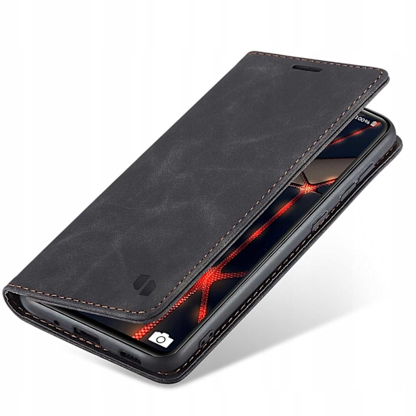 Spacecase Väska Plånbok Galaxy S20 Fe Svart Läder