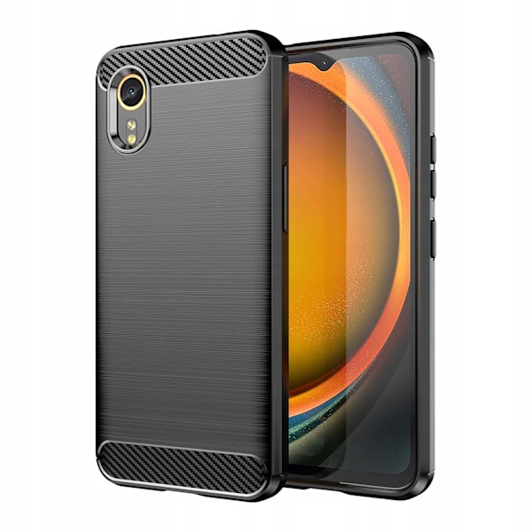 Spacecase Cover Carbon Cover Till Telefon X Cover 7 Svart