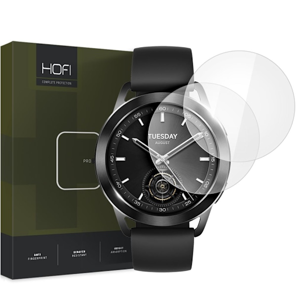 HERDET GLASS HOFI GLASS PRO+ 2-PAK XIAOMI WATCH S3 CLEAR